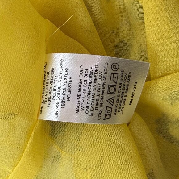 Ann Taylor Women’s Multicolor Polyester Sleeveless Floral Blouse Size XL - New - Picture 6 of 9